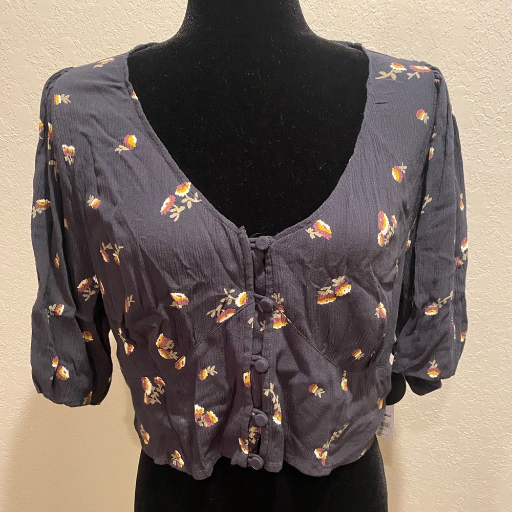 Floral Crop Top